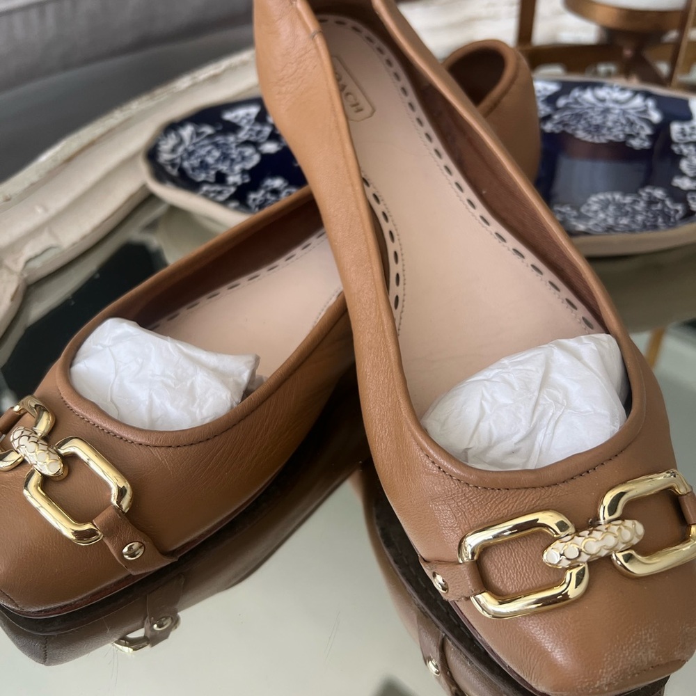 COACH ballet flats